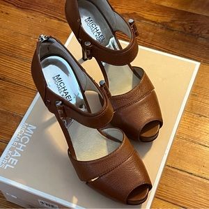 Brown Michael kors heels